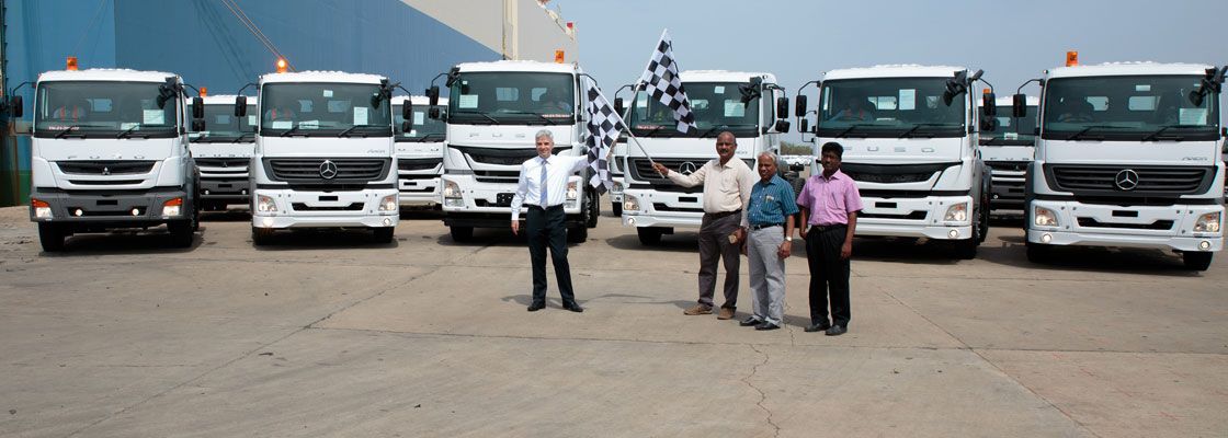Daimler India Commercial Vehicles crosses export mark of 10,000 trucks