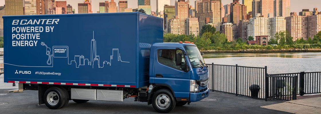 FUSO launches first all-electric truck in series production – the eCanter
