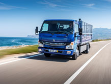 FUSO eCanter - All-electric light-duty truck in series production delivered to Lisbon’s city administration